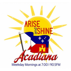arise and shine acadiana logo