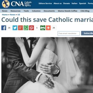 witness to love on the catholic news agency