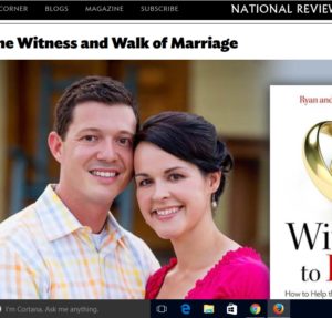 witness to love on the national review