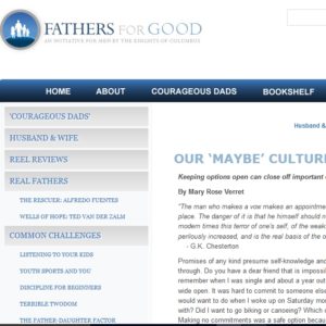 witness to love on fathers for good