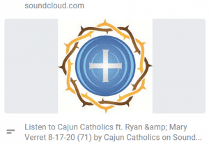 Witness to Love: Cajun Catholics on Soundcloud