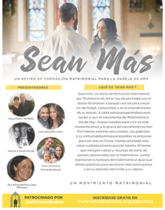 Witness to Love Sean Mas Flyer