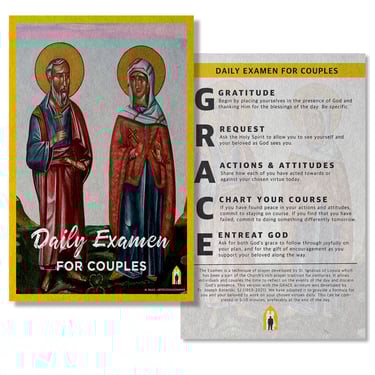 A grace card created by WTL for couples.