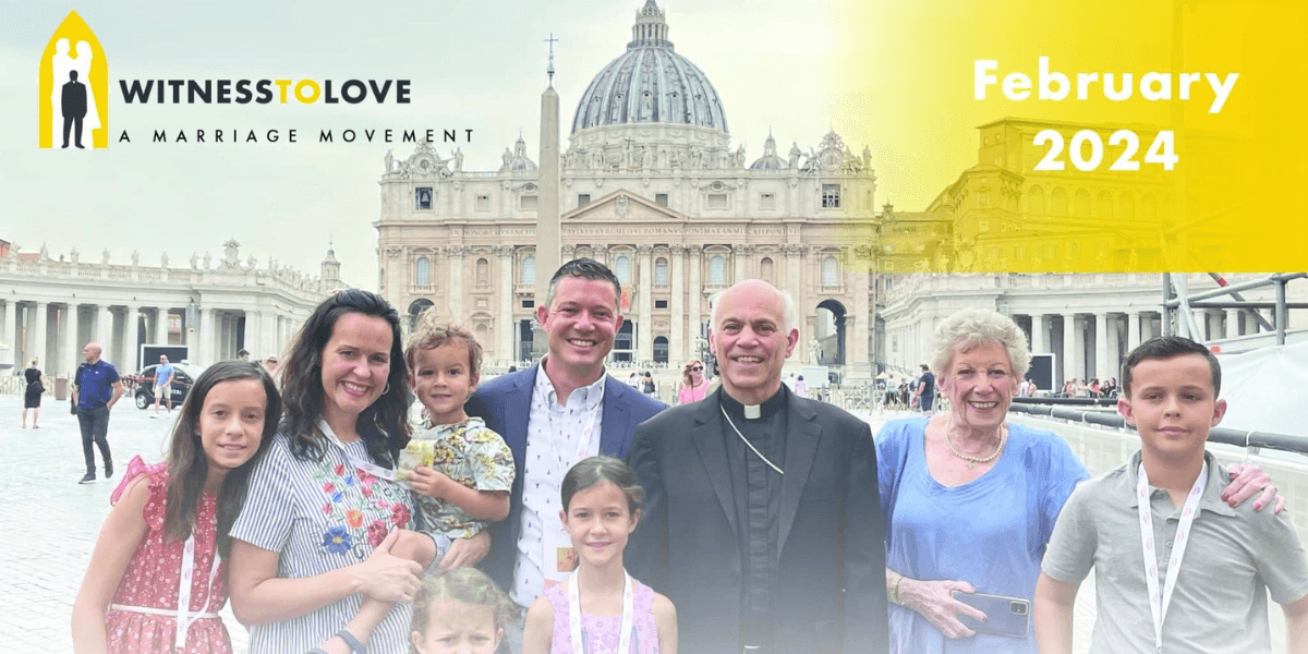 Founders of Witness to Love Appointed as Consultants to the Vatican Dicastery for Laity, Family and Life by His Holiness, Pope Francis
